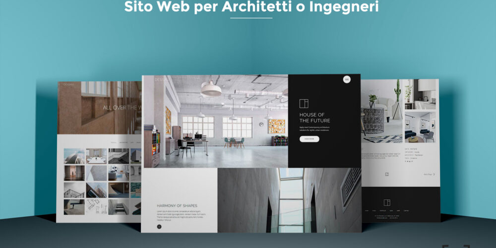 sito web per architetto o ingegnere